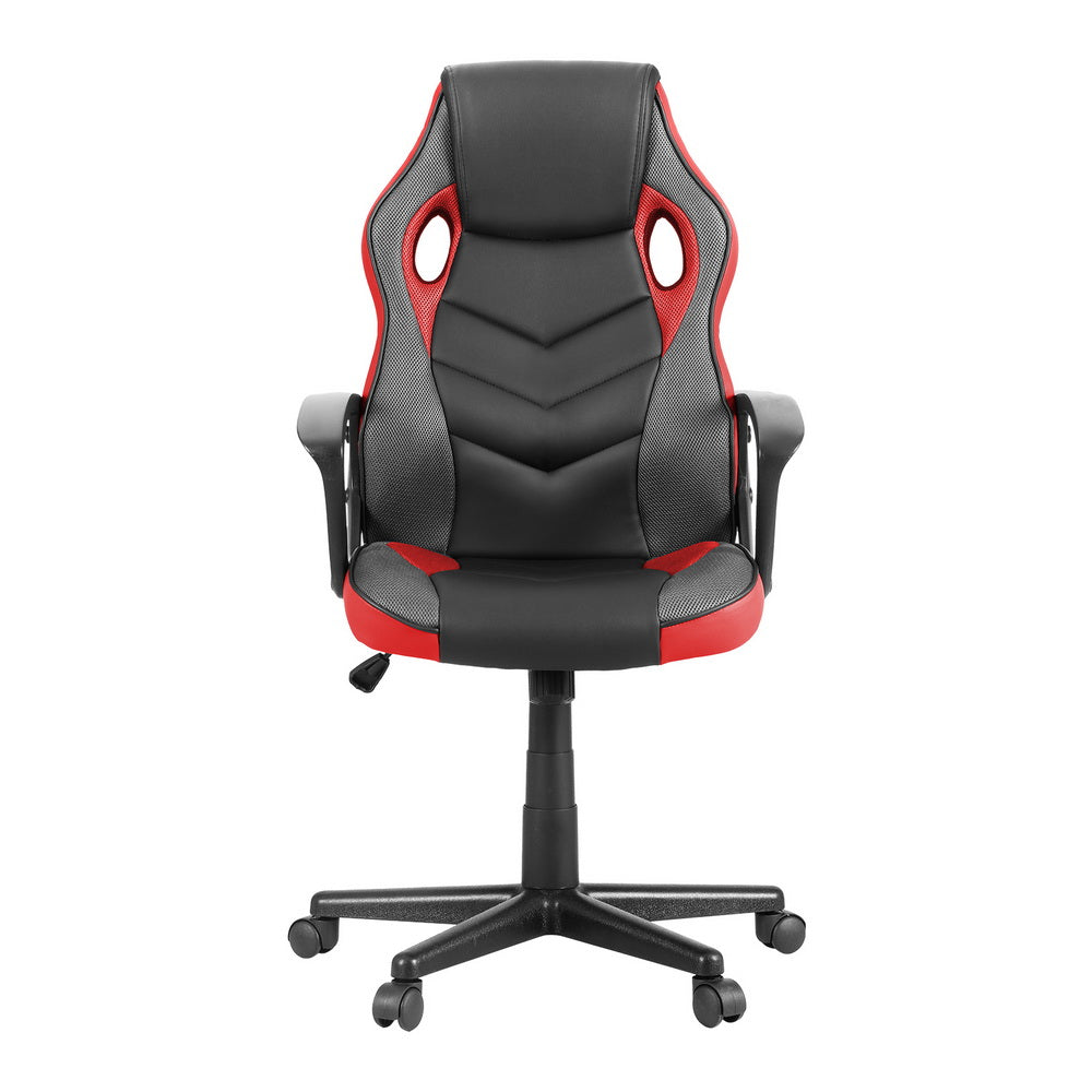 NNEDSZ Artiss Gaming Office Chair Computer Chairs Red